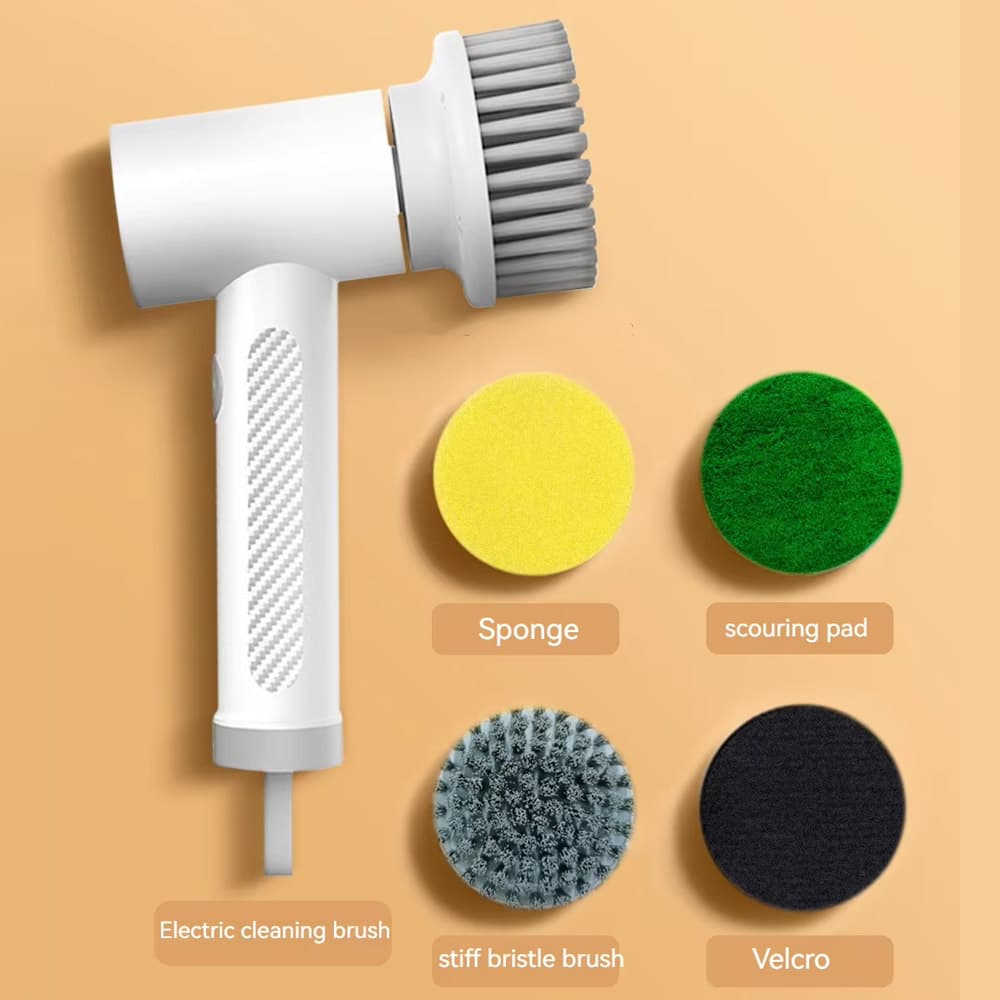 برس برقی تمیز کننده شیائومی مدل Youpin Xiaoda Electric Cleaning Brush 360° Rotation XL-DDQJS01 — تصویر ۸