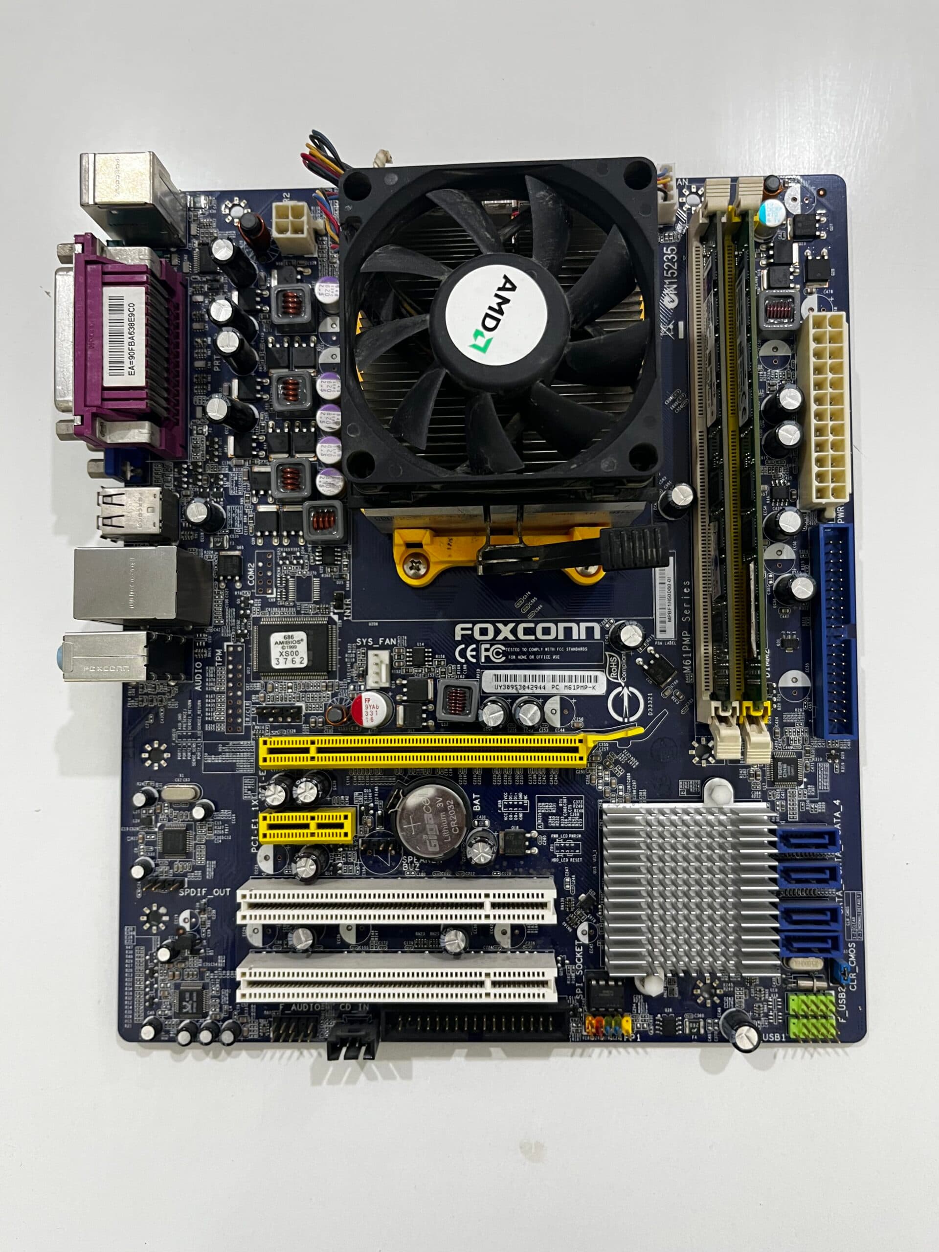 باندل FOXCONN DDR3 M61PMP-K استوک — تصویر ۲