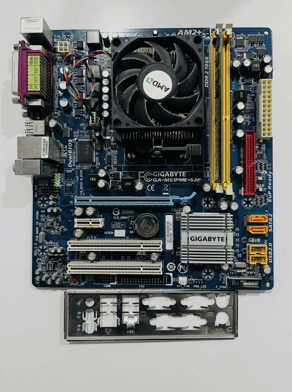 باندل گیگابایت M61PME DDR2 استوک