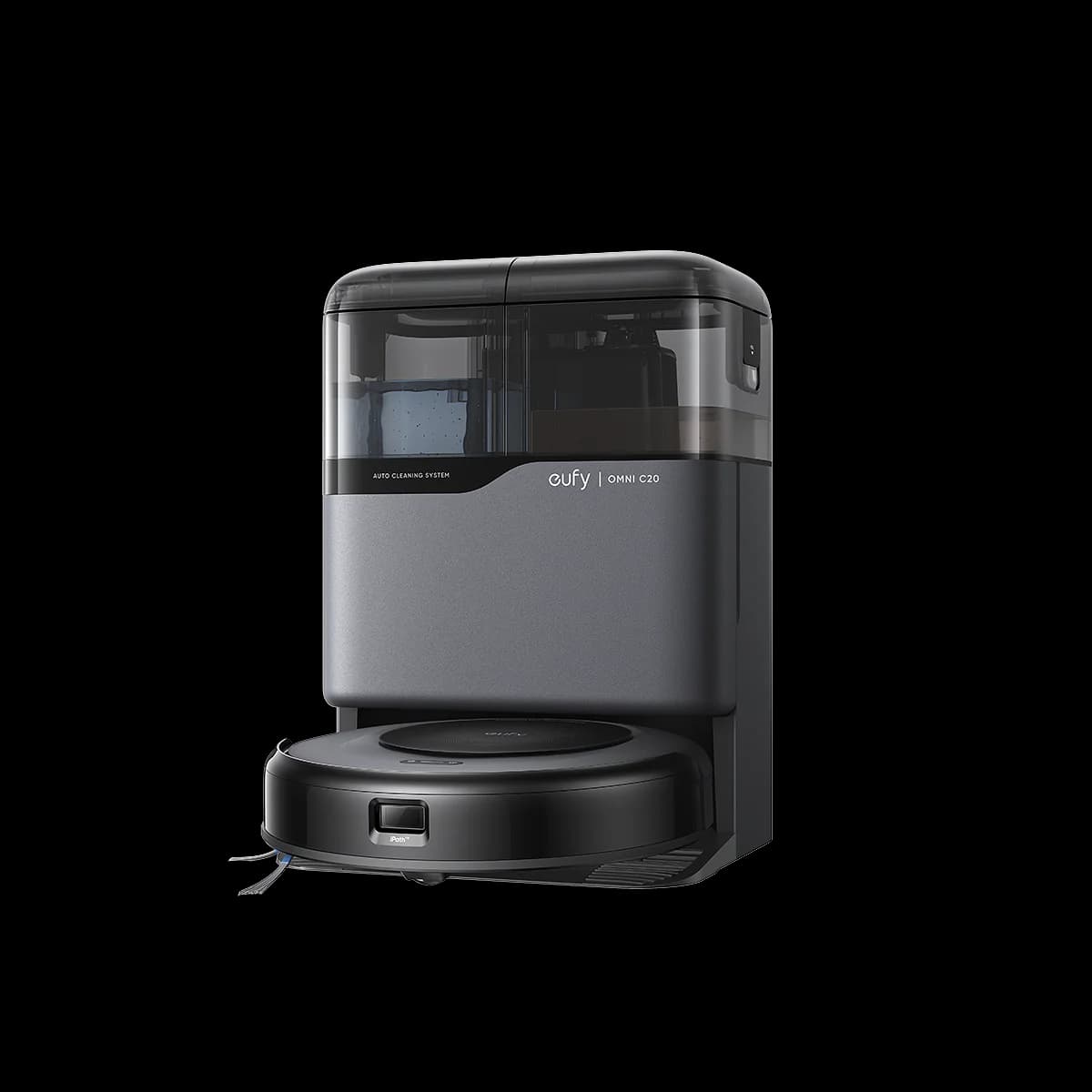 جارو رباتیک ⁦eufy Omni C20⁩ مدل ⁦T2280⁩ با مکش ۷۰۰۰ پاسکال و ایستگاه تمام‌خودکار