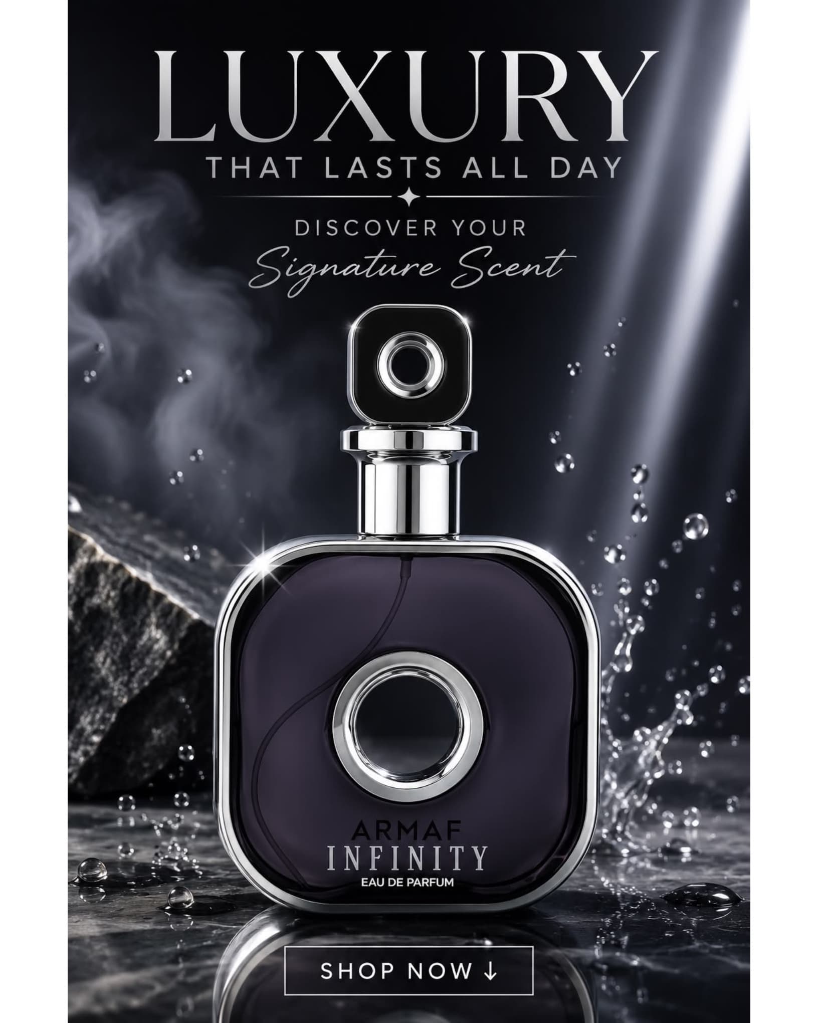 عطر اینفینیتی آرماف 105 میل مردانه-Infinity Armaf — تصویر ۷
