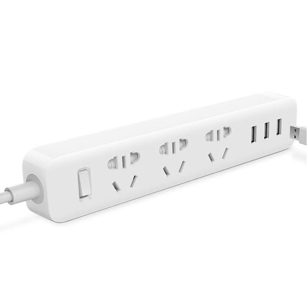چندراهی برق شیائومی مدل Xiaomi Power Strip 2A1C Surge Protector 20W Fast Charging XMCXB01QM — تصویر ۳
