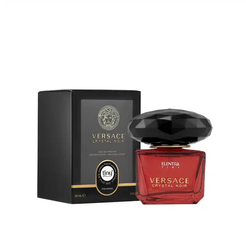 عطر جیبی زنانه النترا مدل Versace Crystal Noir — تصویر ۲