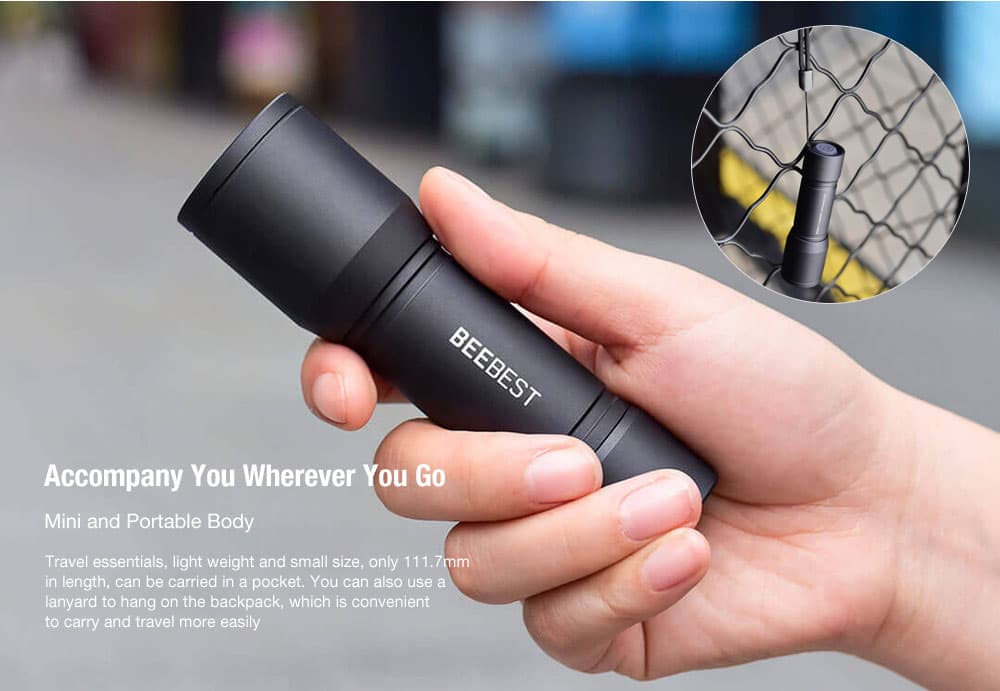 چراغ قوه شیائومی BEEBEST Polar Bee Portable F1 — تصویر ۹