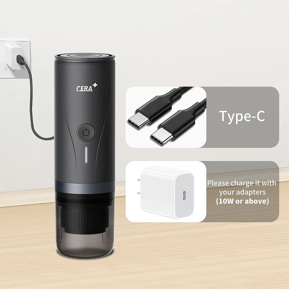 دستگاه اسپرسو ساز شارژی قابل حمل CERA+ pcm03 — تصویر ۳
