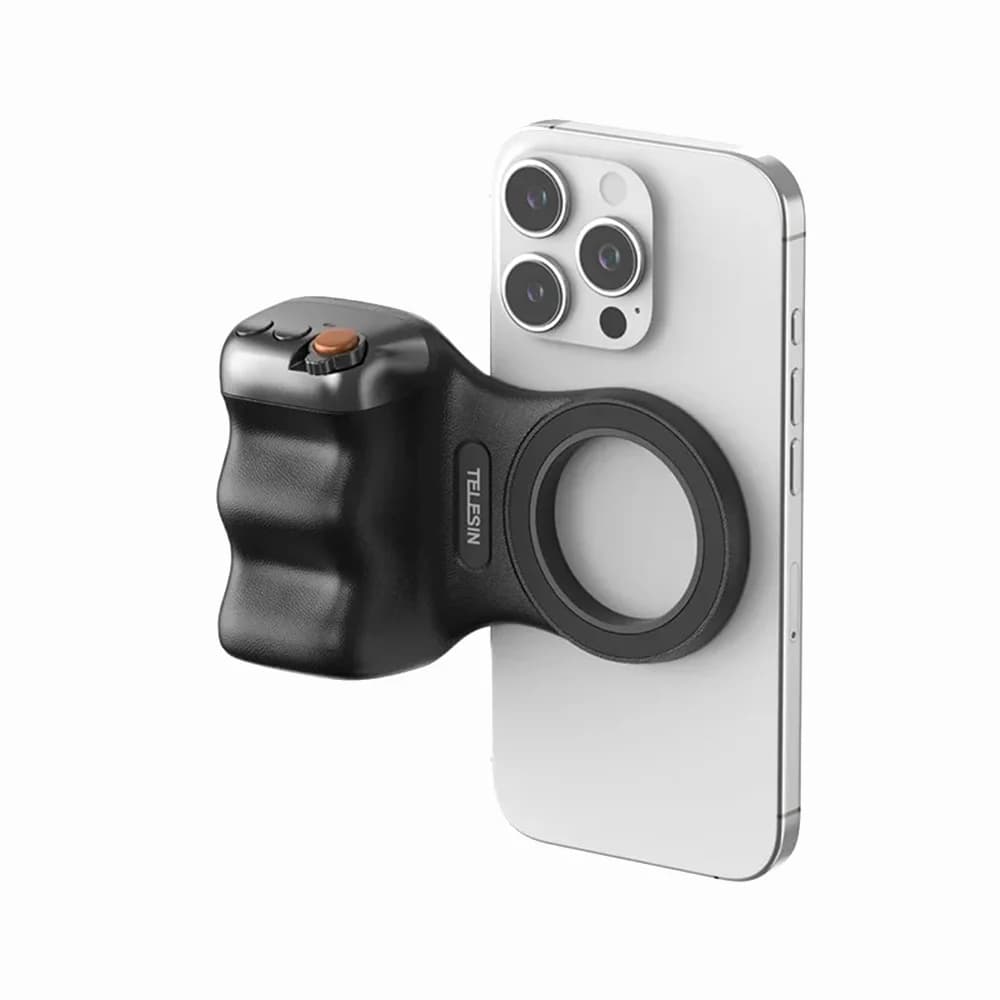 دسته شاتر مغناطیسی TELESIN Fun shot Magnetic Grip2 P1-MP-10