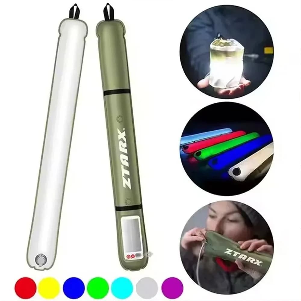 چراغ بادی RGB خورشیدی Ztarx A86 — تصویر ۳