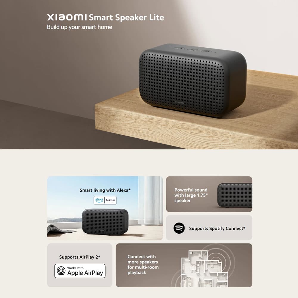 اسپیکر بلوتوثی شیائومی Xiaomi Smart Speaker Lite — تصویر ۳