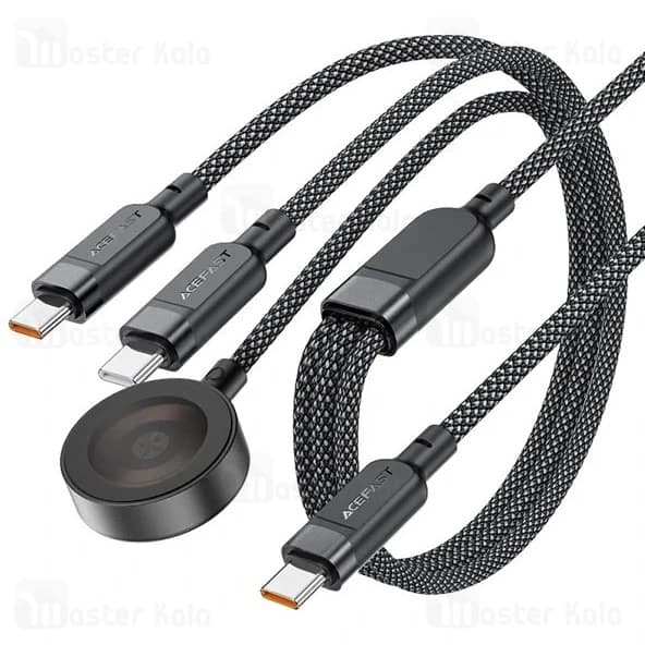 کابل دو سر Type-C و شارژر اپل واچ ACEFAST C6-11 — تصویر ۲