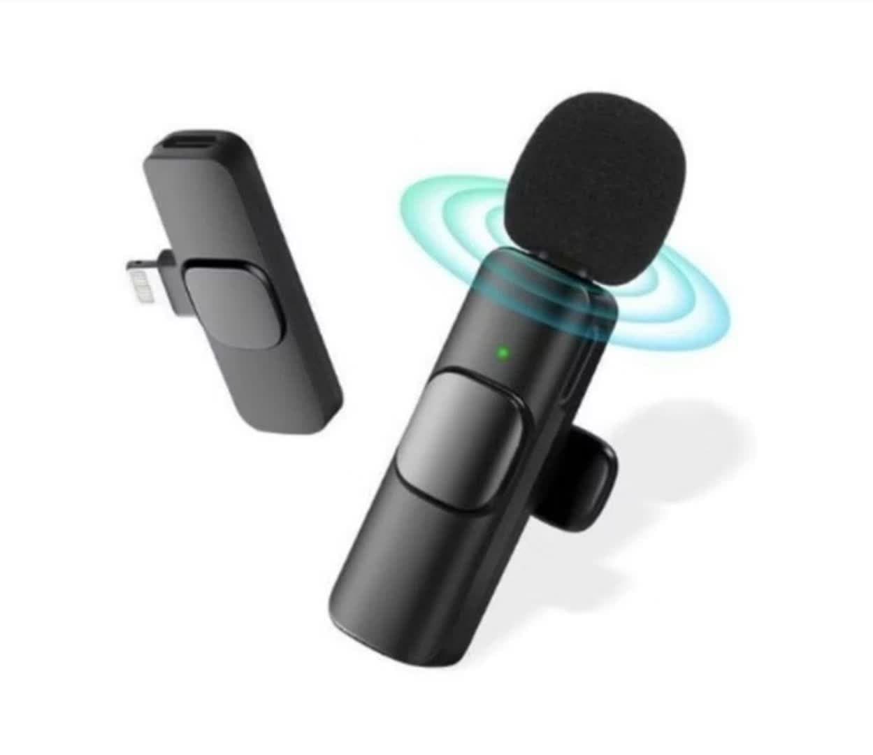 میکروفون یقهای بیسیم آیفون مدل K9 — تصویر ۲