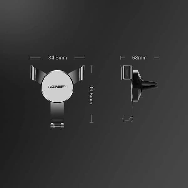 هولدر موبایل دریچه کولر خودرو یوگرین Gravity مدل LP130 کد 50564 — تصویر ۷