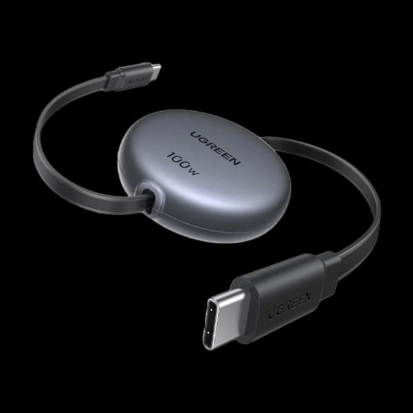 کابل جمع‌شونده دو سر USB-C یوگرین 100W طول ۱ متر مدل L531 کد 65905