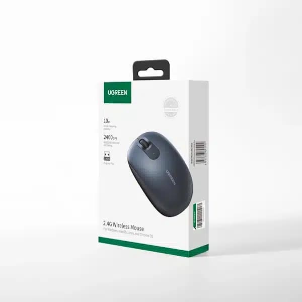 ماوس بی‌سیم سایلنت یوگرین 2400DPI مدل MU105 کد 90669 — تصویر ۸