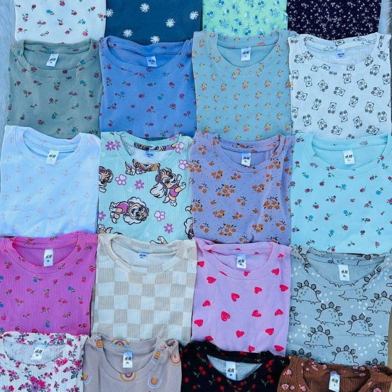 کراپ کبریتی یقه گرد زارا عمده ( پک 6 عددی ) — تصویر ۳