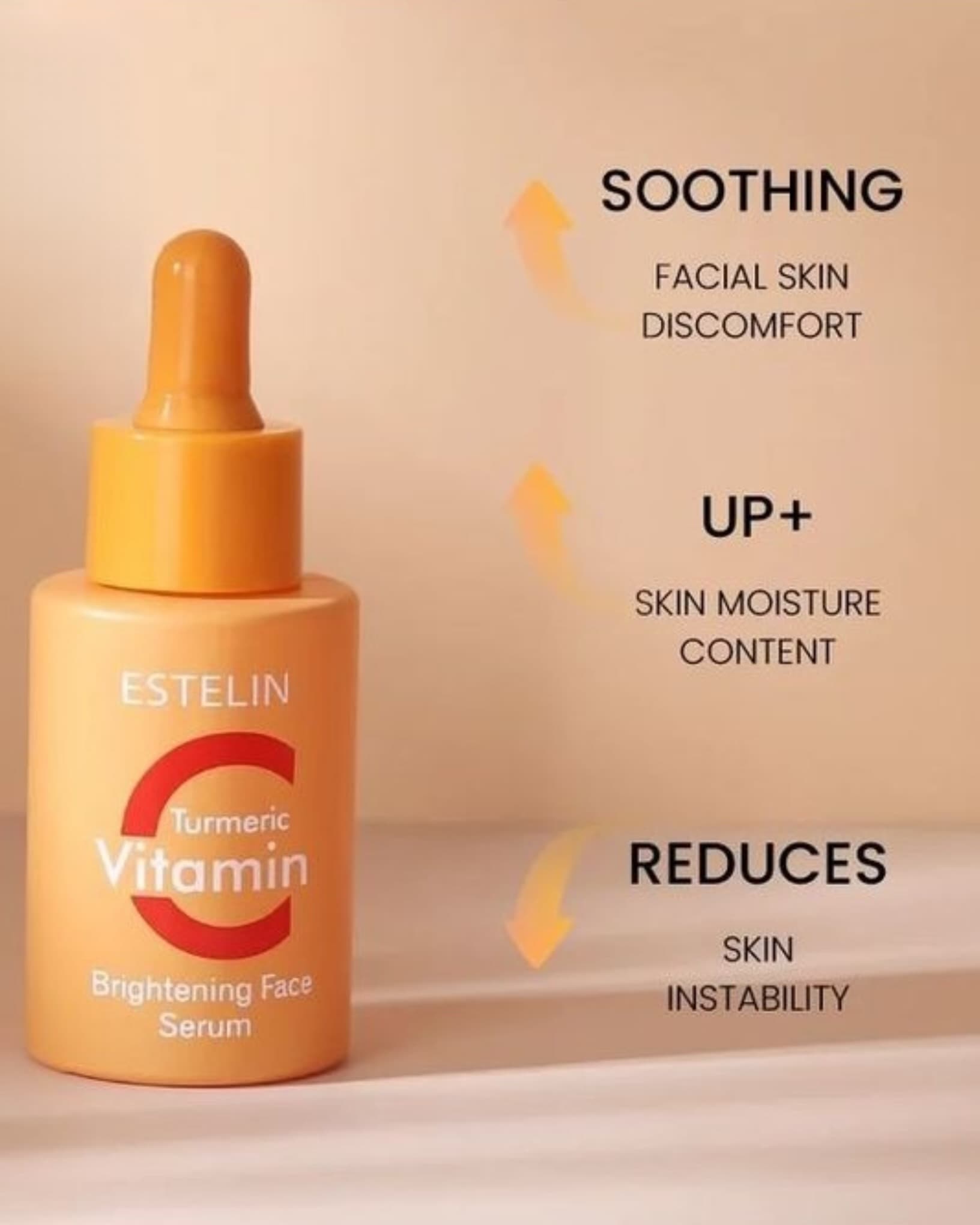 سرم ضدلک‌ و روشن کننده ویتامین سی استلین-Estelin Vitamine C — تصویر ۴