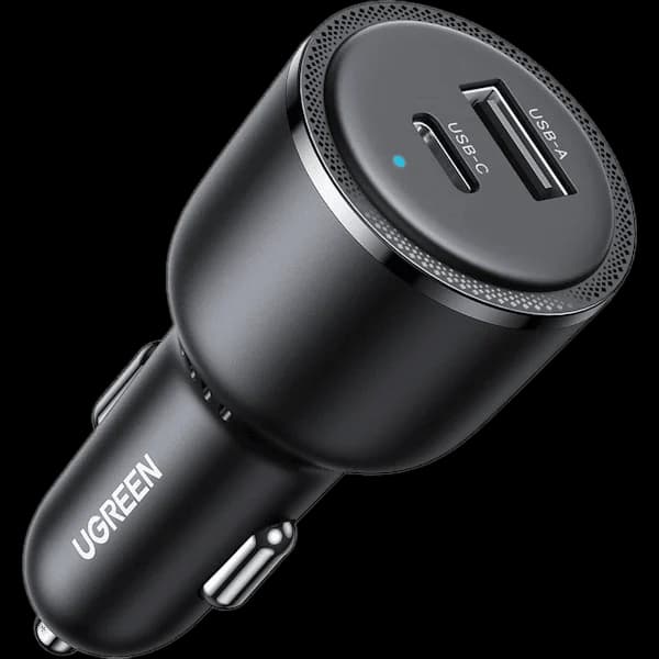 شارژر فندکی ۶۹ وات یوگرین با دو USB-C و یک USB-A مدل CD239 کد 20467 — تصویر ۳