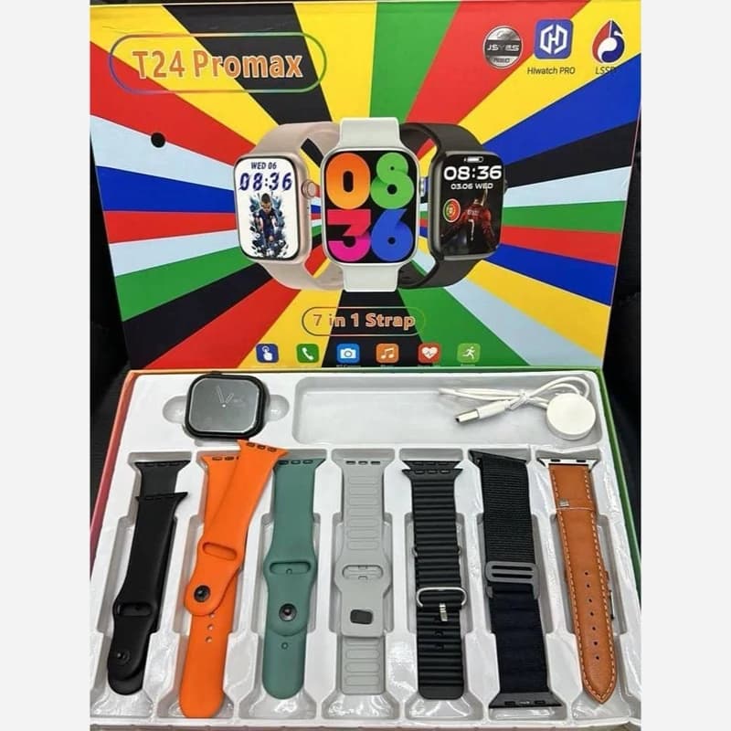 ساعت هوشمند T24 Promax با ۷ بند