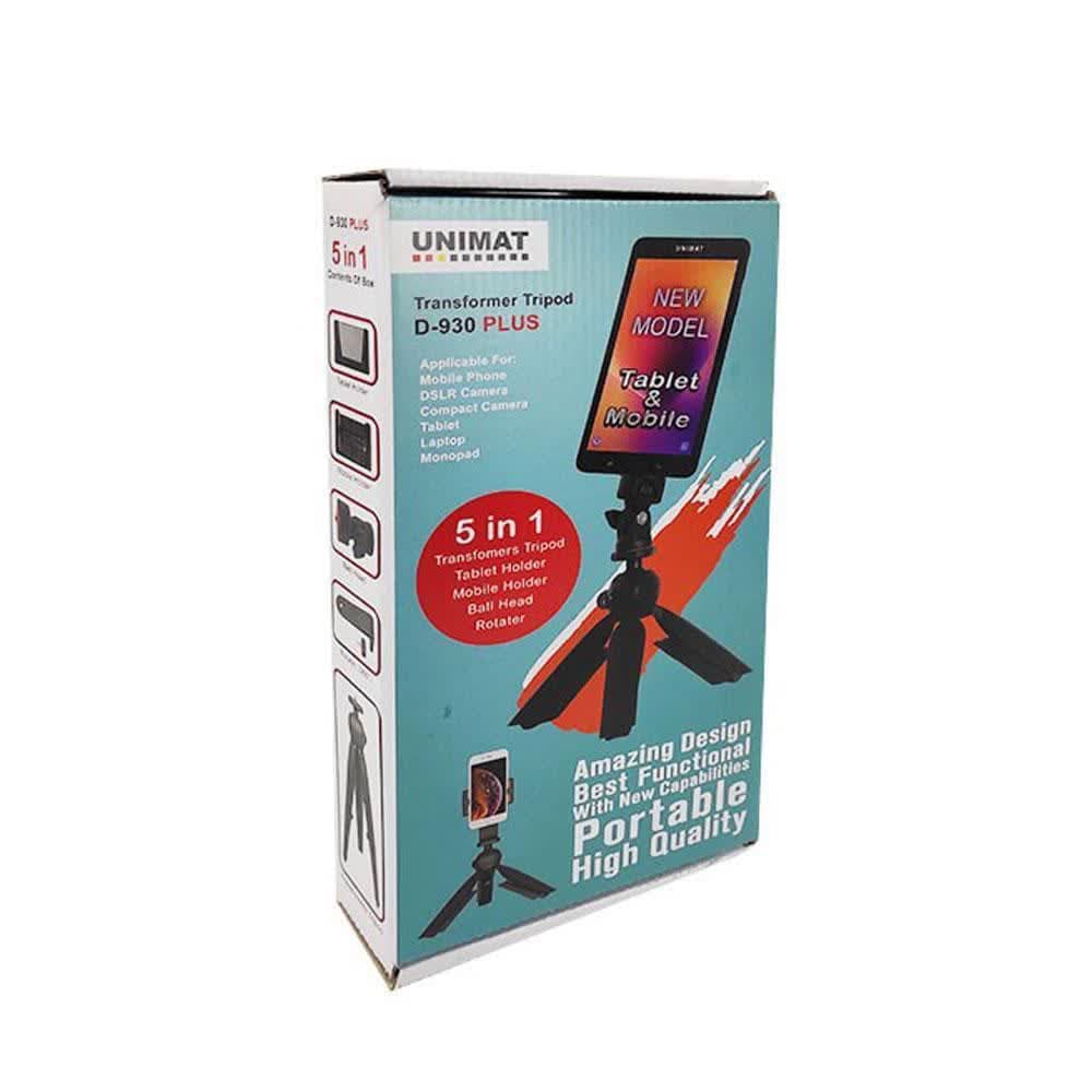 سه پایه گوشی و تبلت یونیمات مدل D-930 Plus