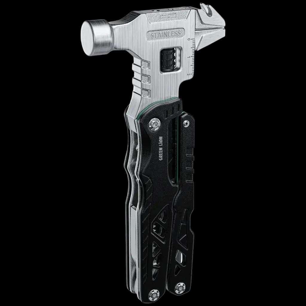 چکش و ابزار چندکاره ۱۸ کاره گرین لاین ⁦Green Lion⁩ مدل ⁦Multi-Tool Hammer⁩