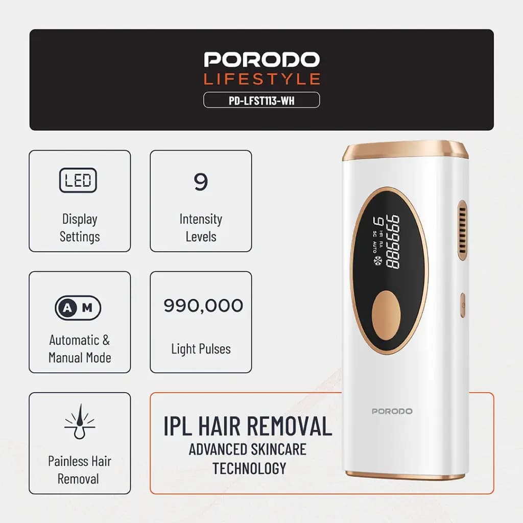 دستگاه لیزر خانگی IPL پرودو مدل PD-LFST113 — تصویر ۴