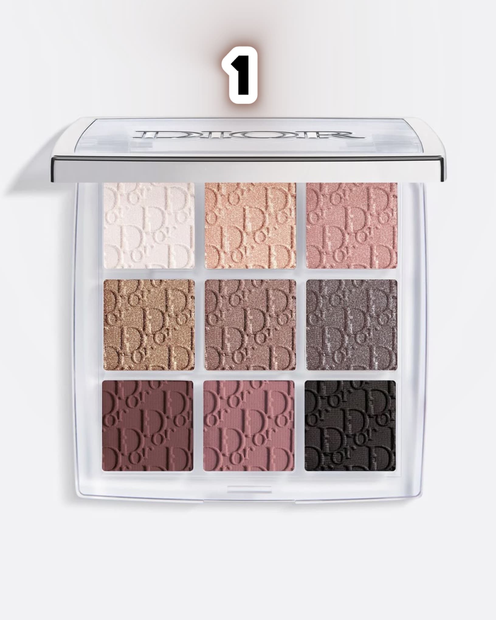 پلت سایه ۹ رنگ دیور dior backstage eye pallet مسترکوالیتی — تصویر ۳