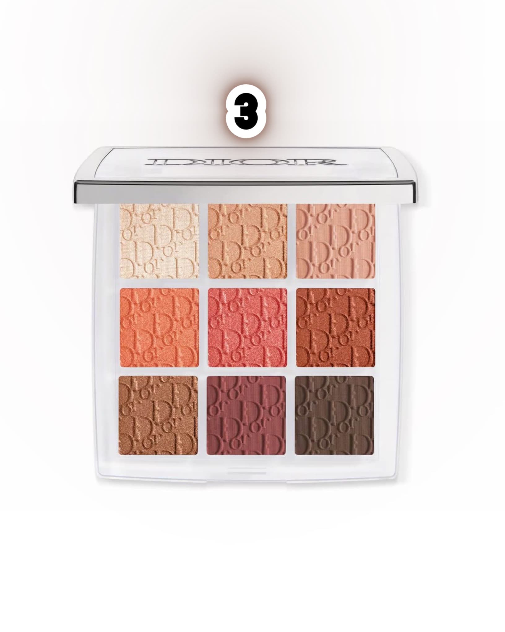 پلت سایه ۹ رنگ دیور dior backstage eye pallet مسترکوالیتی — تصویر ۵