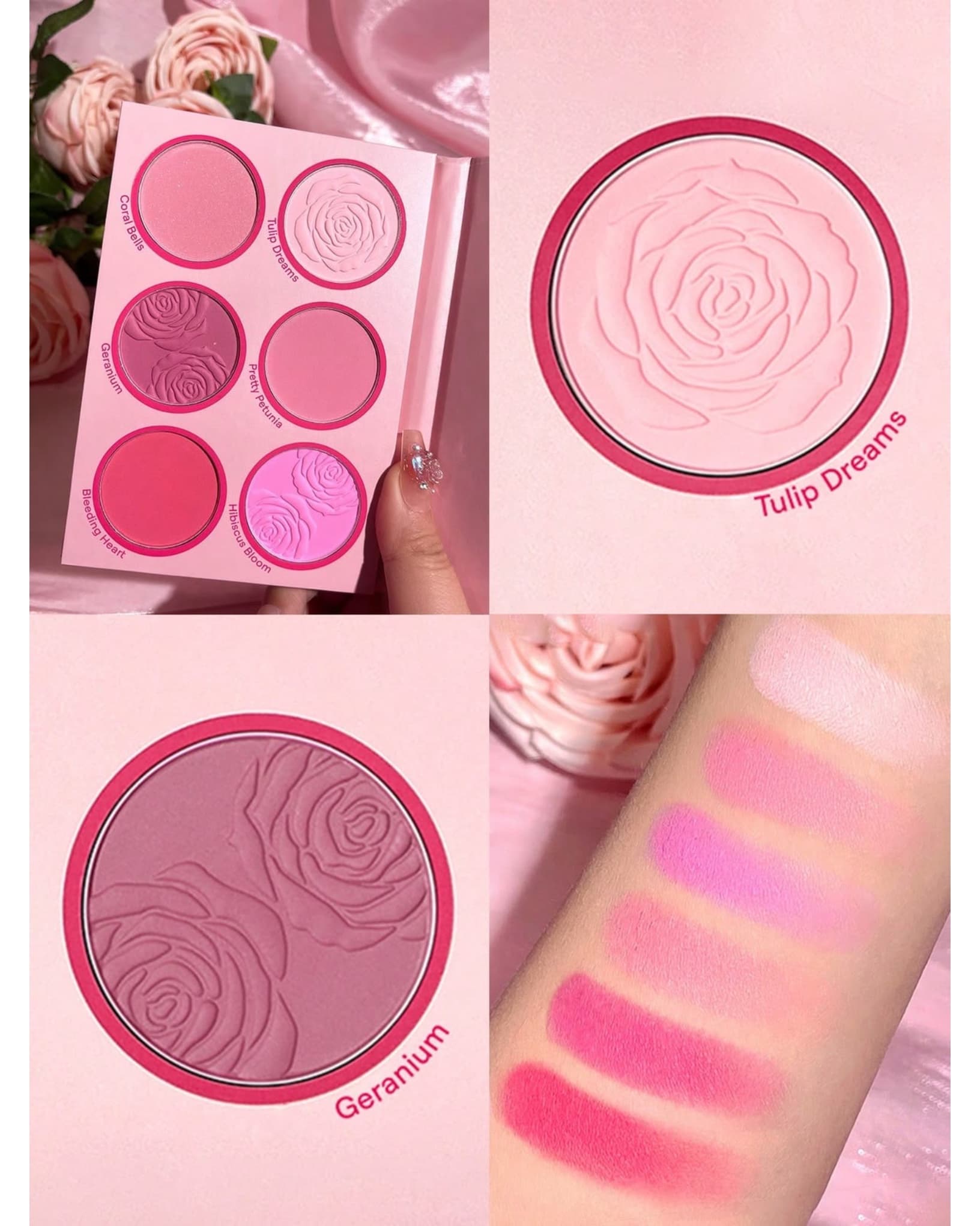 پالت رژگونه Floral Flush شیگلم SHEGLAM — تصویر ۲