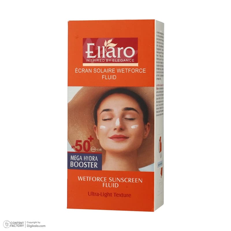 ضدآفتاب بی‌رنگ الارو با SPF50 مدل Ultra Light — تصویر ۶