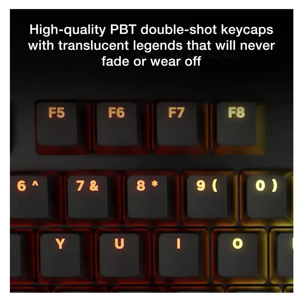 کیبورد گیمینگ مکانیکال سایلنت مدل Be quiet Dark Mount Silent Tactile Mechanical Keyboard — تصویر ۳