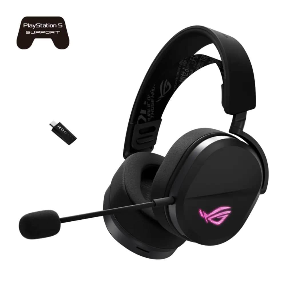 هدست گیمینگ بی سیم ایسوس مدل Asus Rog Pelta Gaming Tri-mod Headset — تصویر ۷