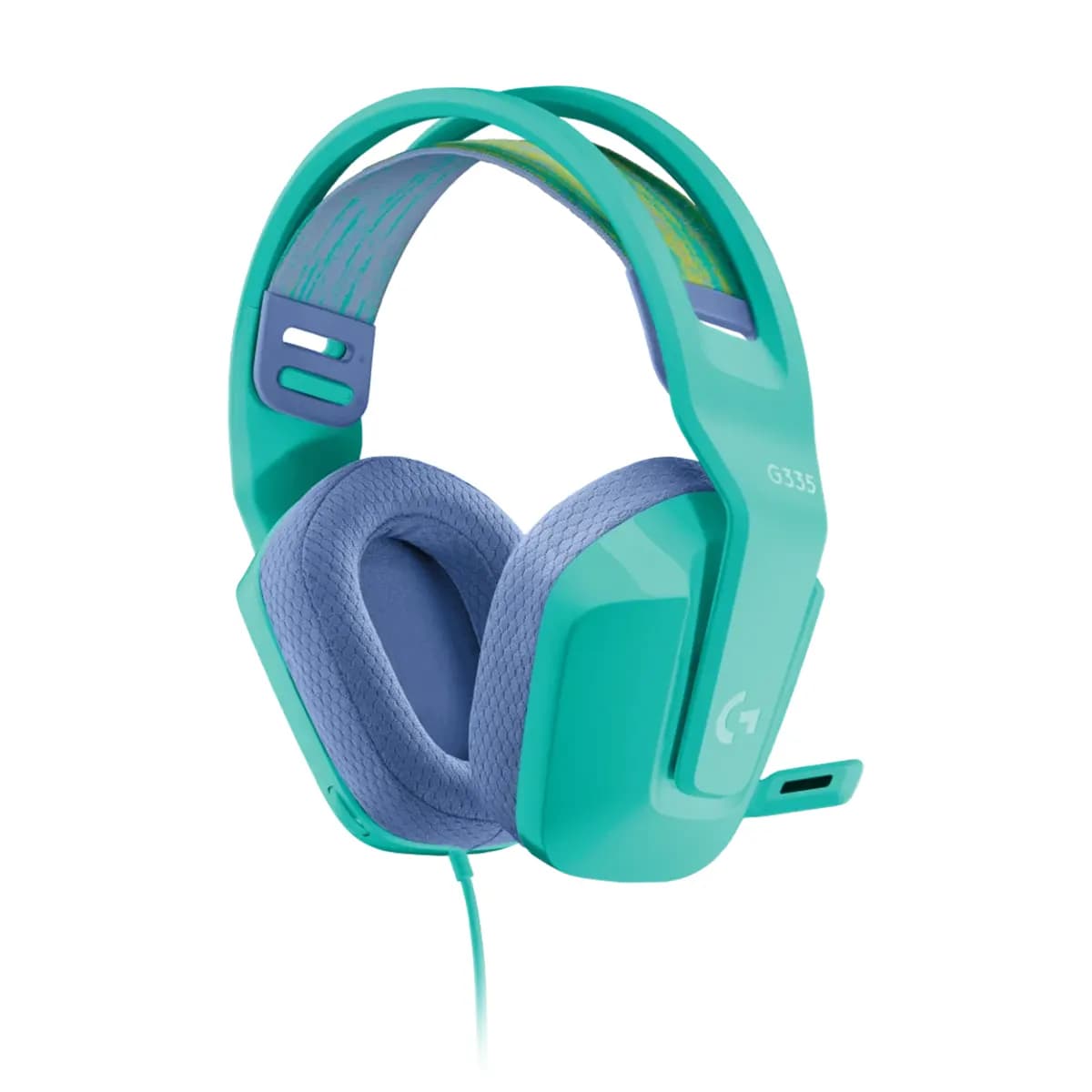 هدست گیمینگ لاجیتک مدل Logitech Wired Gaming Headset G335-White — تصویر ۹