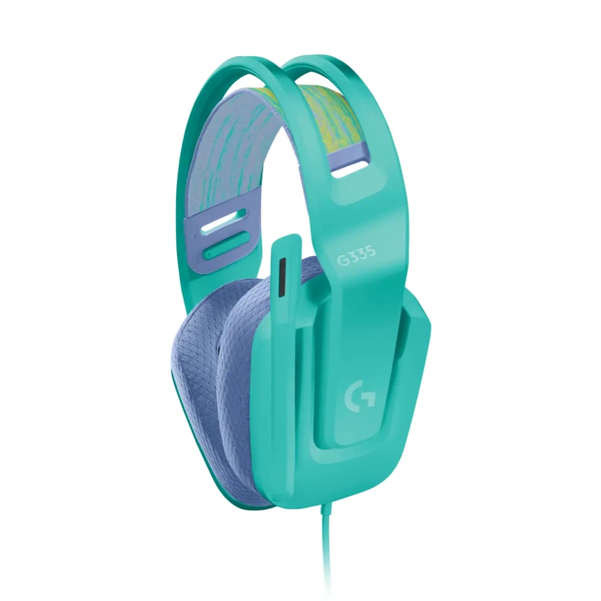 هدست گیمینگ لاجیتک مدل Logitech Wired Gaming Headset G335-White — تصویر ۸