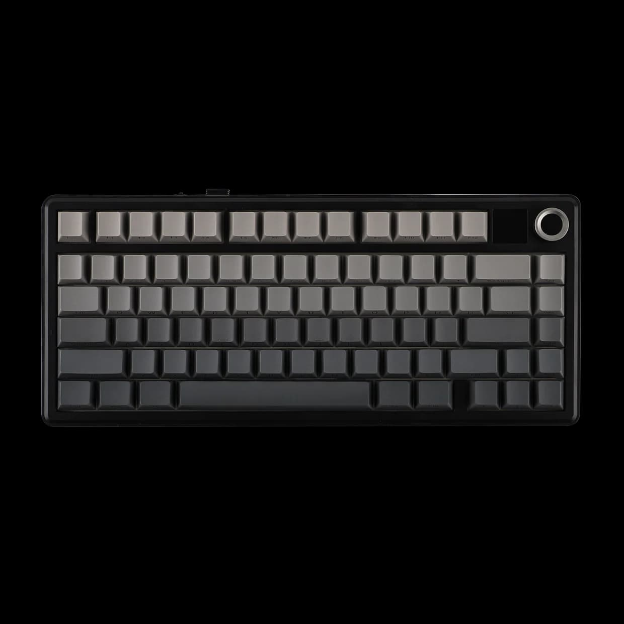 کیبورد گیمینگ بی سیم اِپومیکر مدل EPOMAKER X AULA F75 Max Tri-Mod Wireless Gaming Mechanical Keyboard -Gradient Black — تصویر ۲
