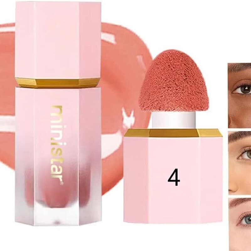 رژ گونه مایع پددار مینی استار