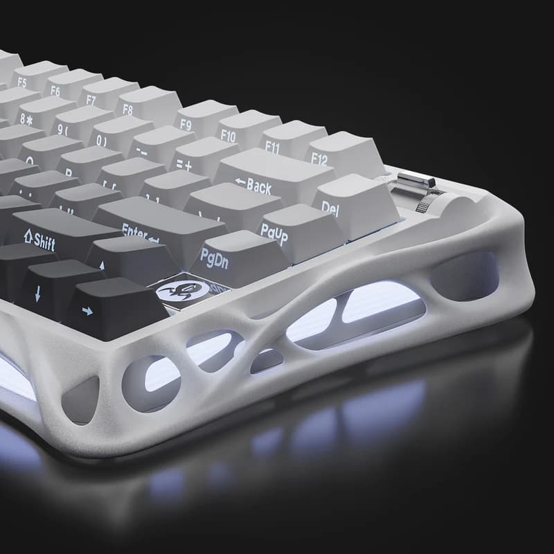 کیبورد گیمینگ گراوااستار مدل Mercury K1 Mechanical Gaming Keyboard Gradient White — تصویر ۵