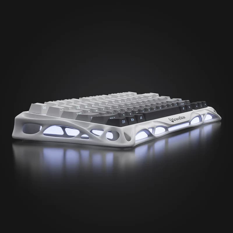 کیبورد گیمینگ گراوااستار مدل Mercury K1 Mechanical Gaming Keyboard Gradient White — تصویر ۸
