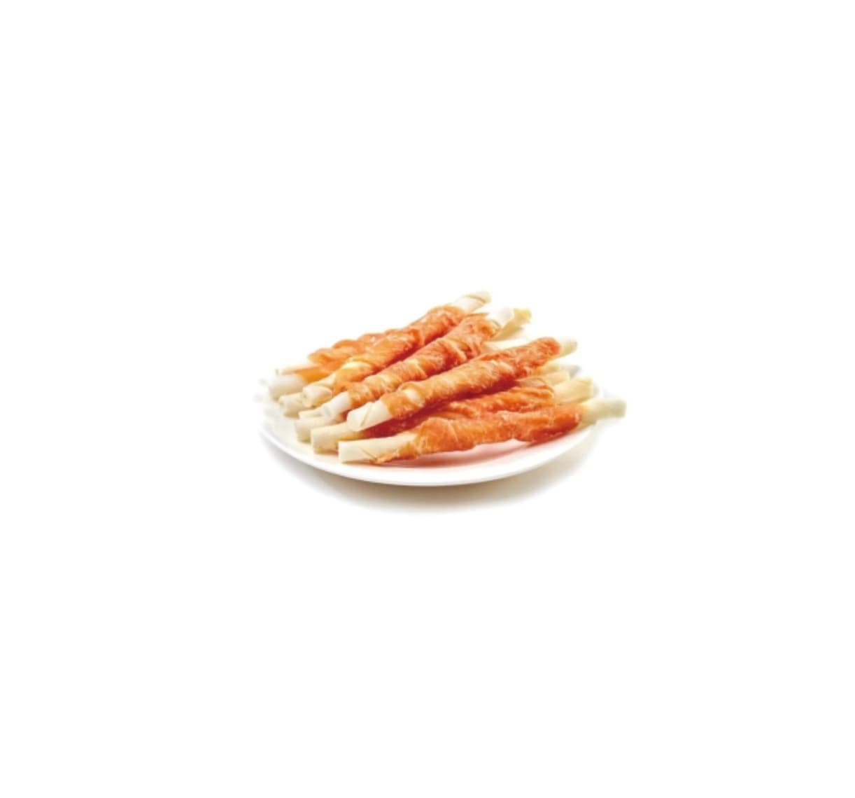 ‎تشویقی ونپی سگ دورپیچ مرغ سطلی chicken jerky &amp; rawhide twists فروش به صورت دانه ای