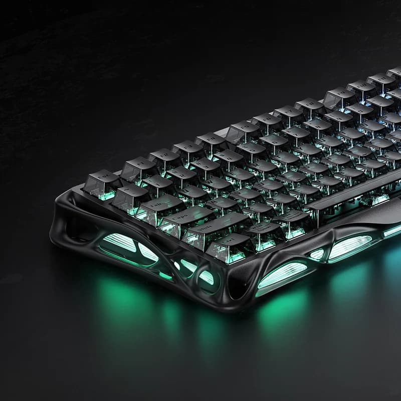 کیبورد گیمینگ گراوااستار مدل Mercury V75 Hall Effect Magnetic Gaming Keyboard-Stealth Black — تصویر ۳