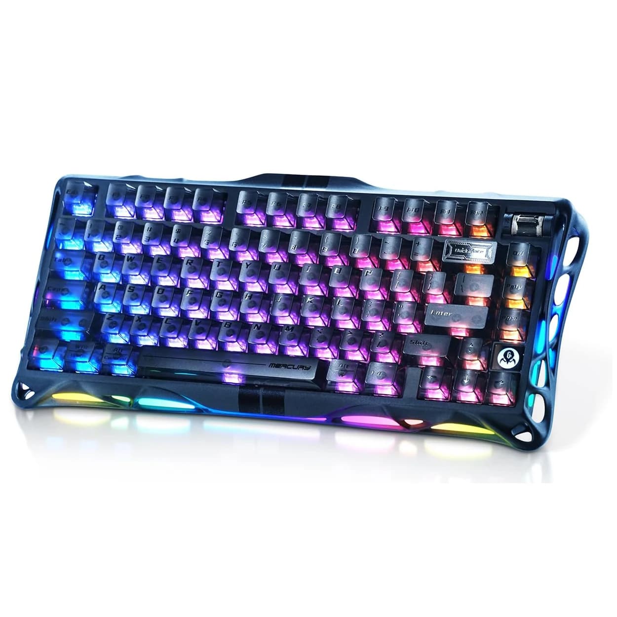 کیبورد گیمینگ گراوااستار مدل Mercury V75 Hall Effect Magnetic Gaming Keyboard-Stealth Black