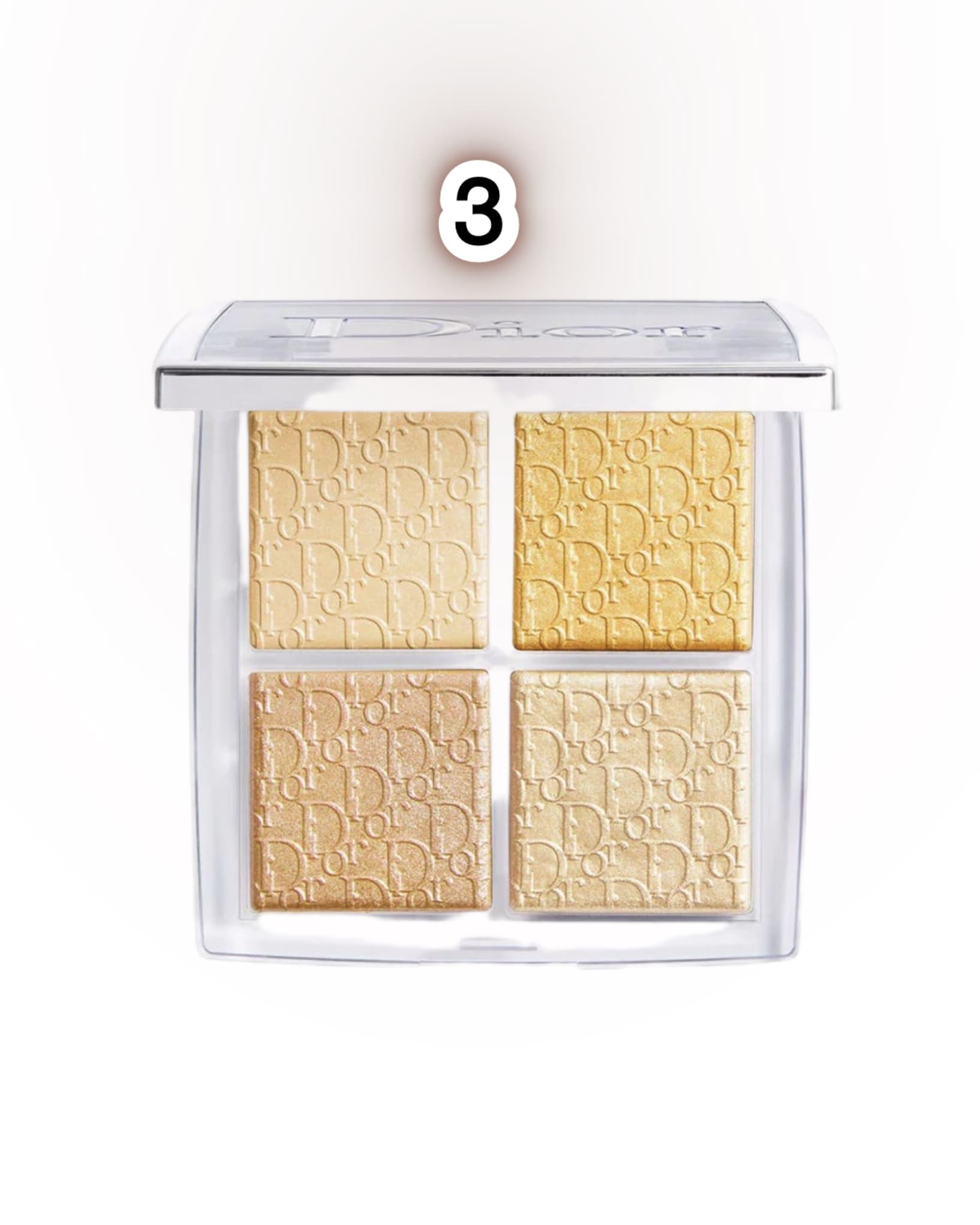 هایلایتر ۴رنگ دیور مستر کوالیتی-Dior Backstage Glow Face — تصویر ۶