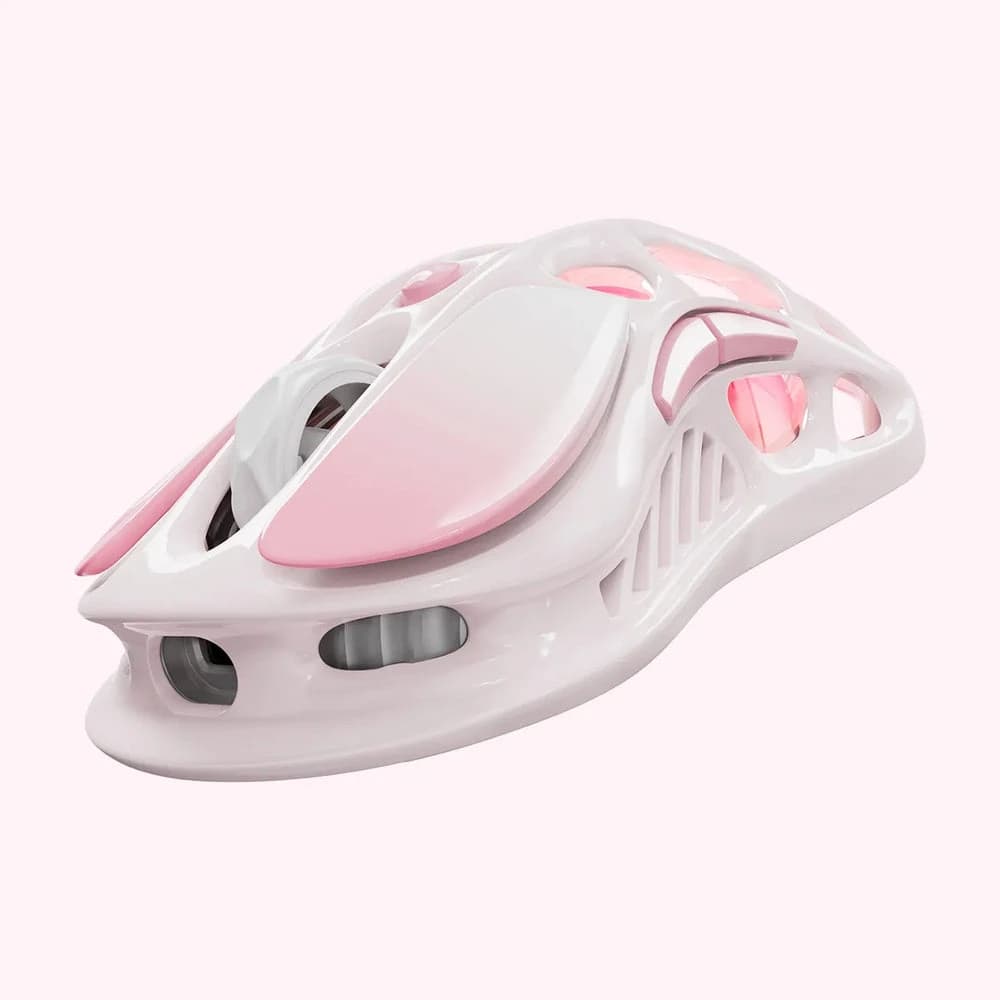موس گیمینگ GravaStar Mercury M1 Pro Sakura Pink — تصویر ۳