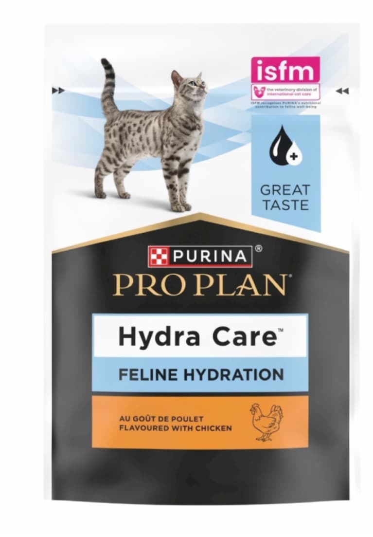 پوچ گربه پروپلن هیدرا کر مکمل آبرسان و سلامت کلیه طعم مرغ ProPlan Hydra Care وزن 75 گرم