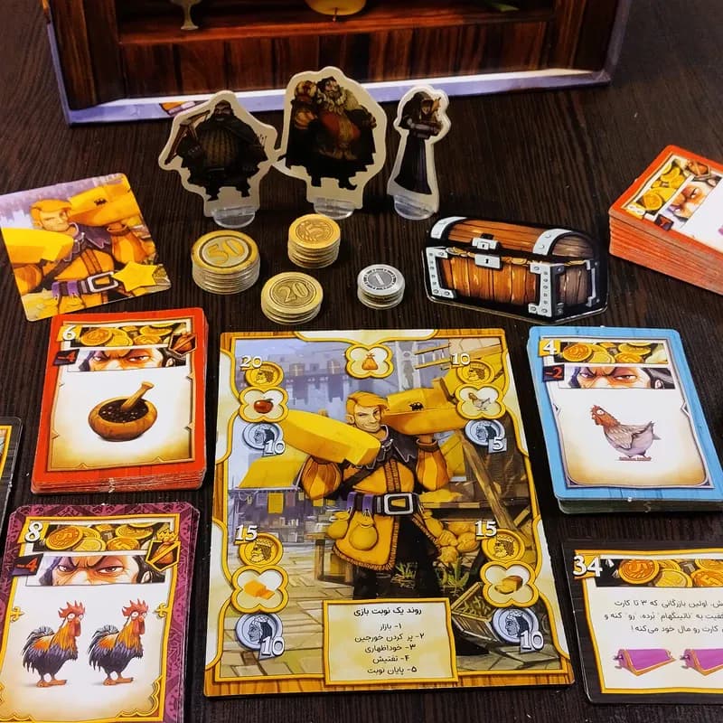 بازی فکری داروغه ناتینگهام Sheriff of Nottingham — تصویر ۸