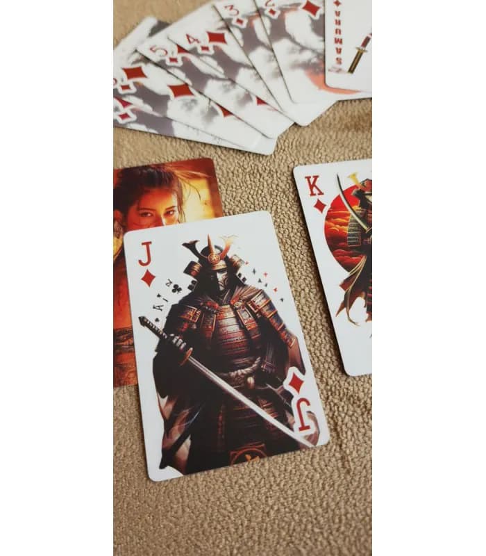 کارت بازی سامورایی جدید Playing Card Samurai — تصویر ۷