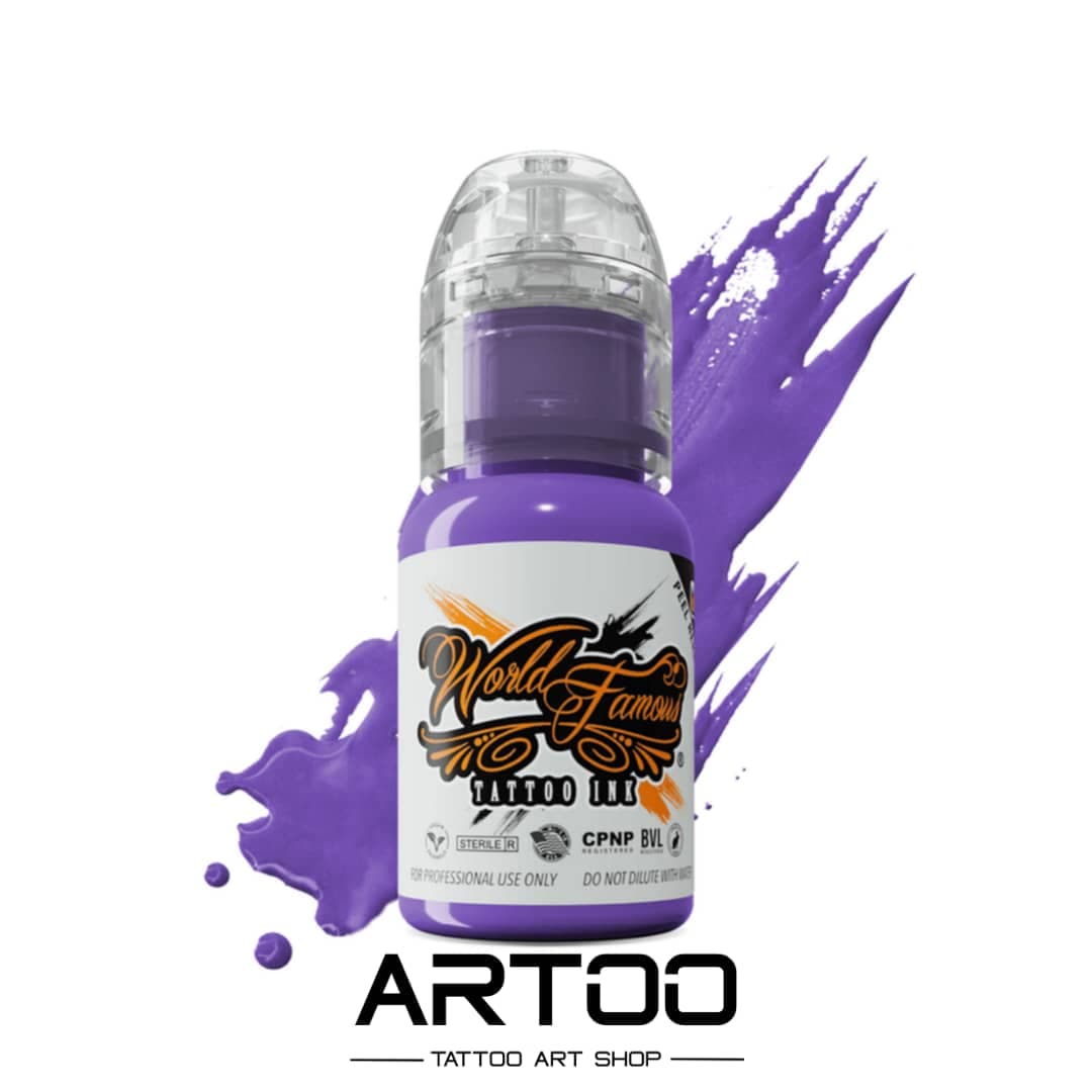 رنگ تتو وردفیمس گلکسی پرپل GALAXY PURPLE