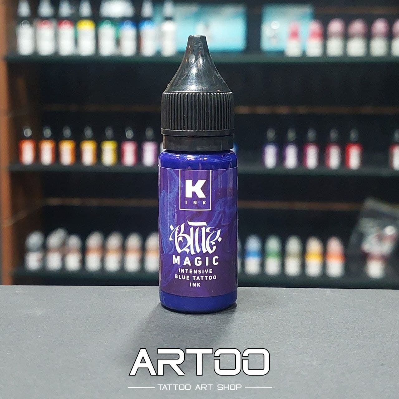 رنگ تتو مجیک کراسکا KRASKA MAGIC INTENSIVE BLUE