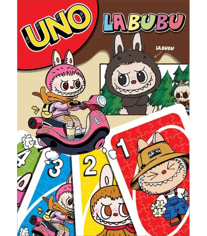 بازی فکری اونو لبوبو UNO Labubu — تصویر ۲
