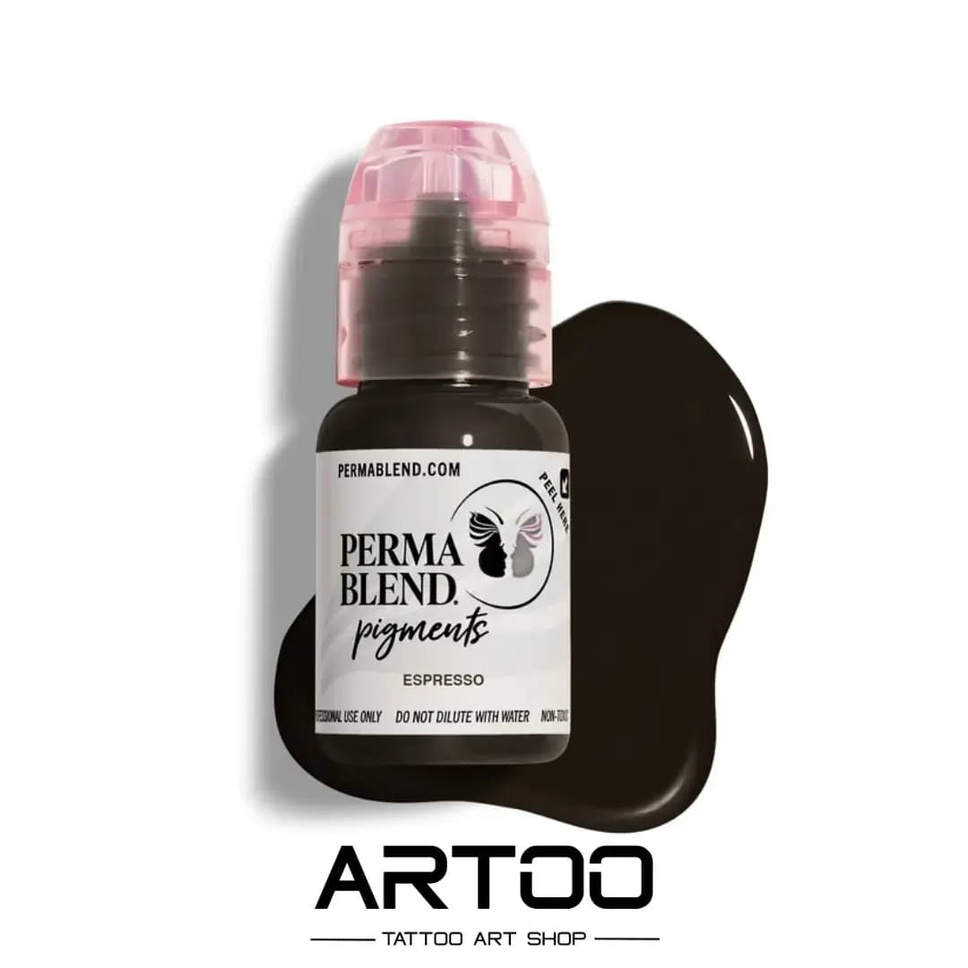 رنگ تتو پرمابلند اسپرسو PERMA BLEND Espresso