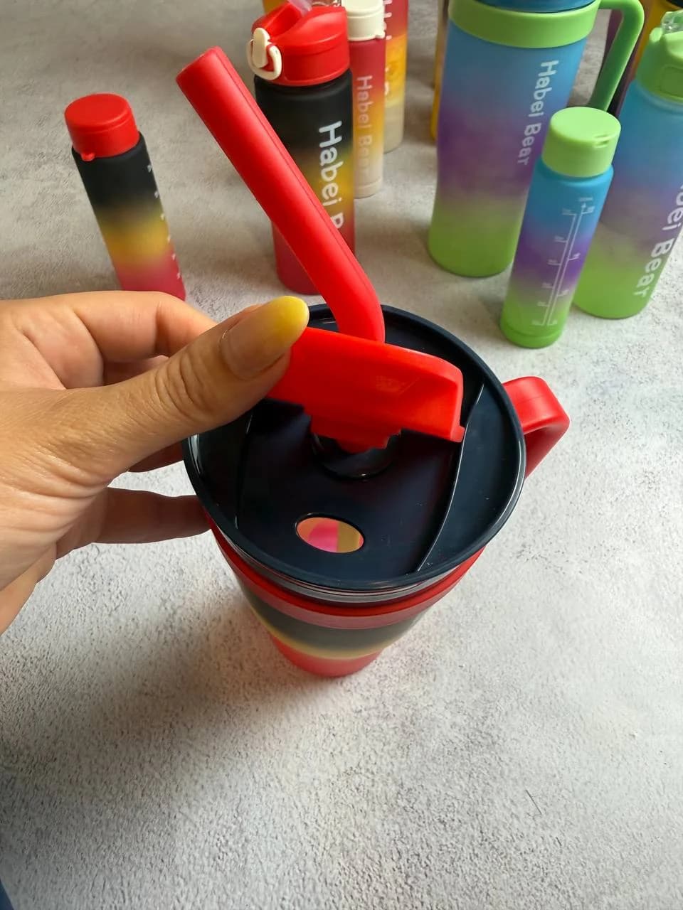 سه‌قلو طرح استنلی | کد: ۱۰۵ 🧋✨ — تصویر ۸