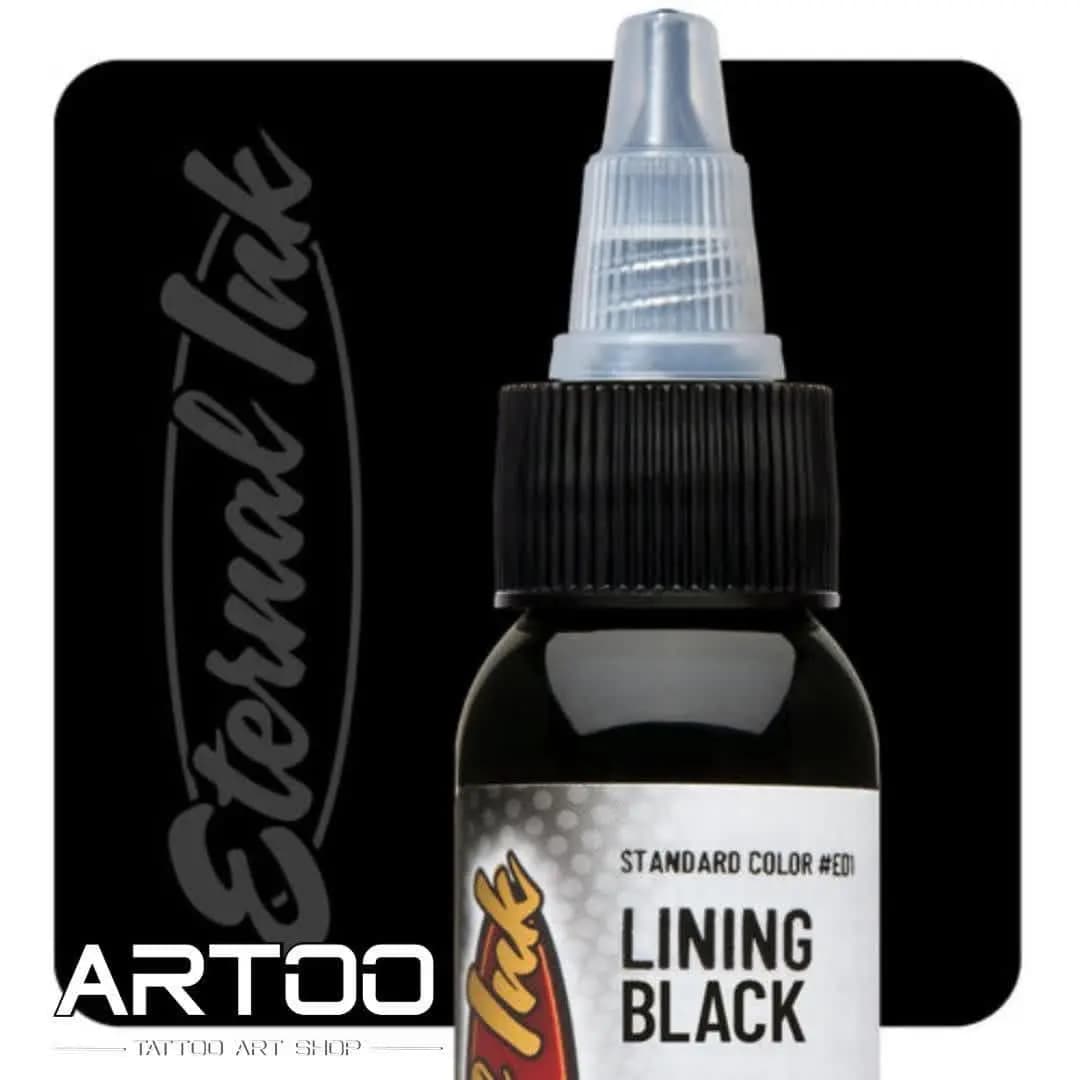 رنگ تتو لاینیگ بلک | LINING BLACK اترنال